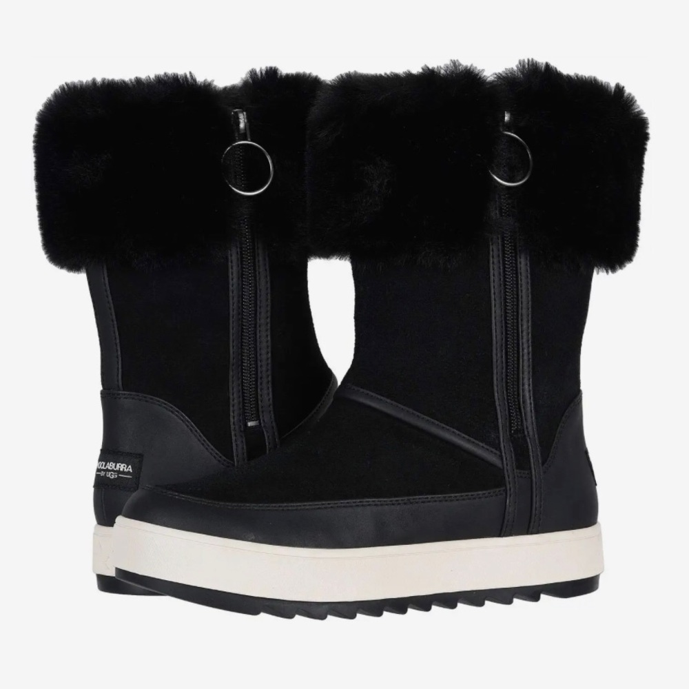 Koolaburra by UGG Women”s Black Winter  Boots in EUC  size 9 USA Women’s